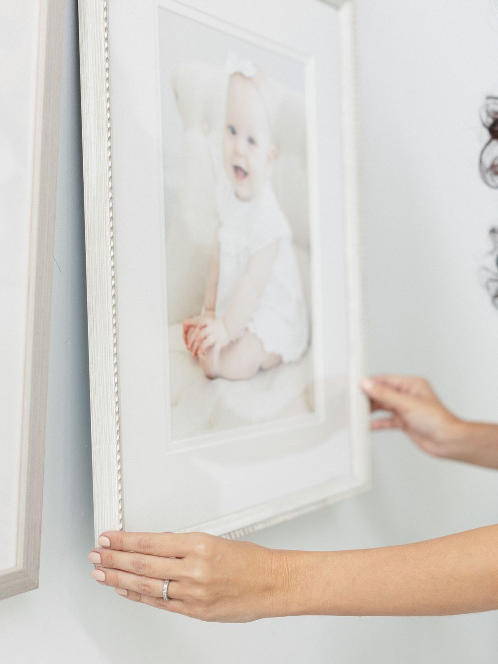 Infant photographer hanging wall art