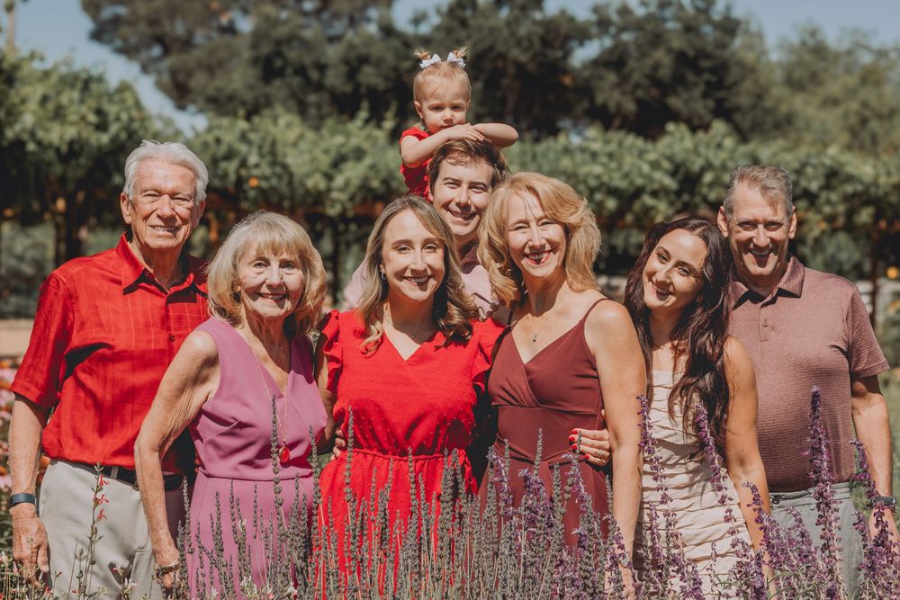 Extended family photographer santa barbara and san luis obispo counties at Santa Ynez winery.