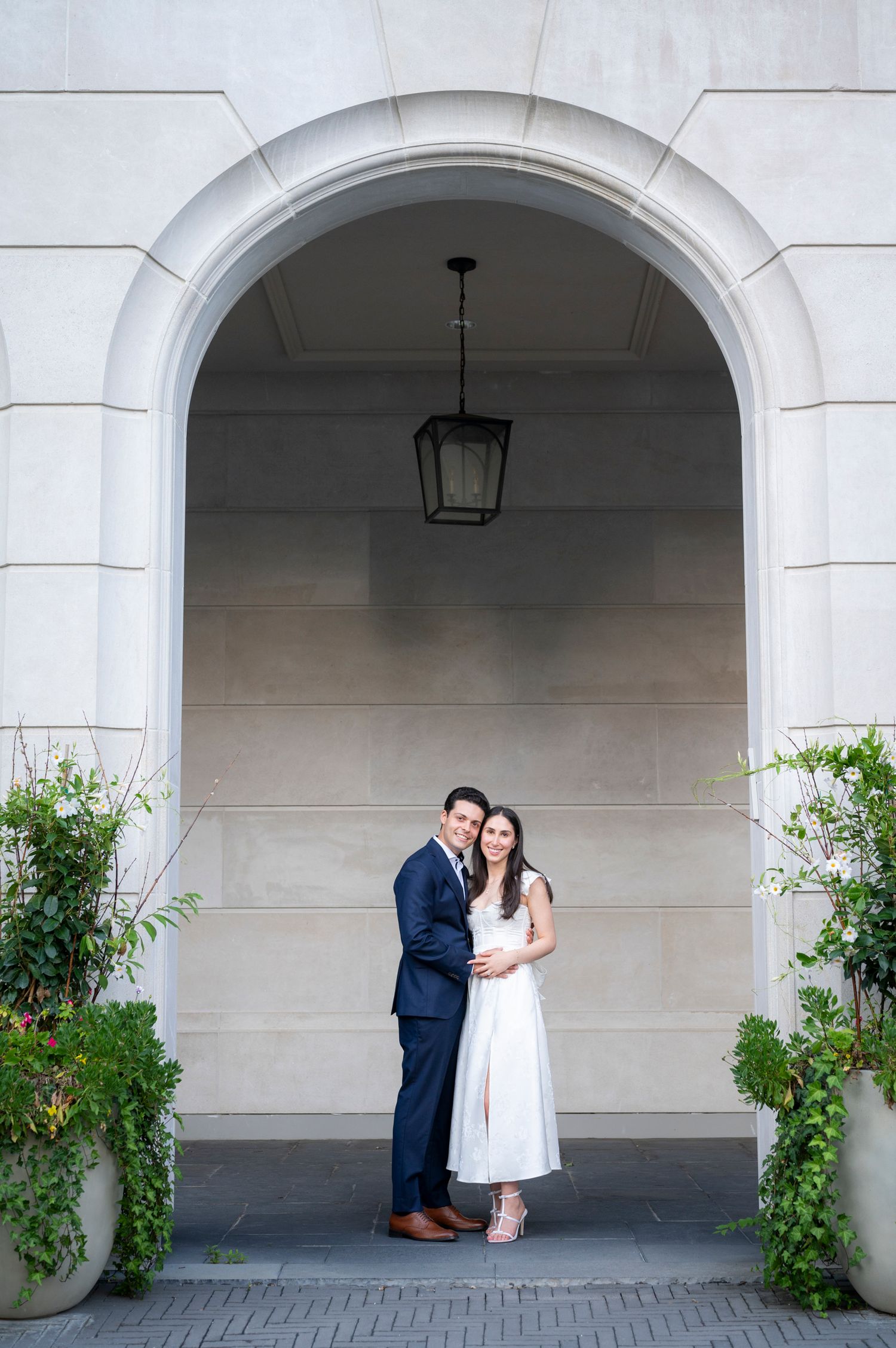 Romantic photo of couple.