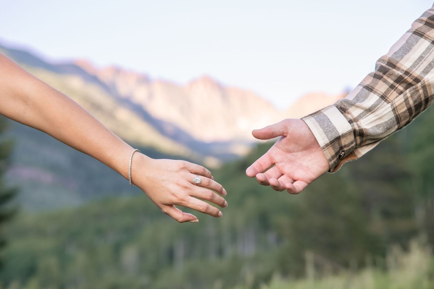 Vail engagement photos
