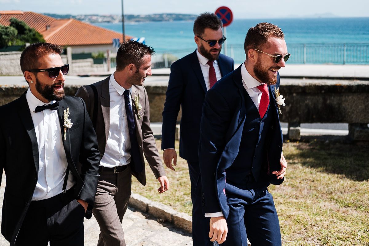 Fotografía documental de boda en Valencia. Reportaje fotográfico en O GROVE, GALICIA. Fotógrafo de boda Valencia