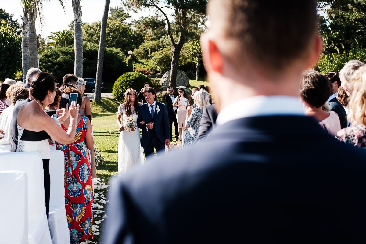 Fotografía documental de boda en Valencia. Reportaje fotográfico en O GROVE, GALICIA. Fotógrafo de boda Valencia
