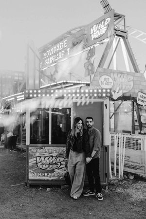 Lisbon wedding photographer capturing candid engagement moment