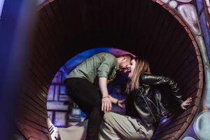 Lisbon wedding photographer capturing a rebel couple with soul