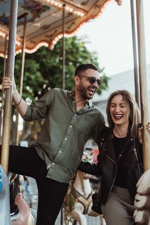 Portugal wedding photographer capturing a spontaneous smile in Lisbon