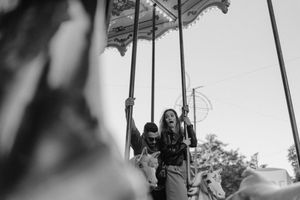 Portugal wedding photographer capturing a spontaneous smile in Lisbon