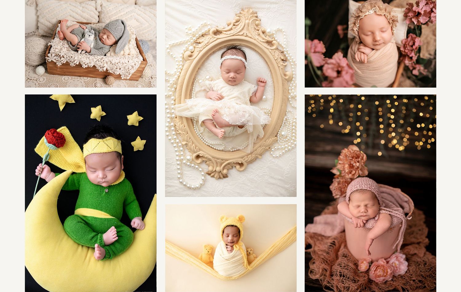 Adelaide newborn photographer Lin Photography - natural baby portrait with lightly vintage style