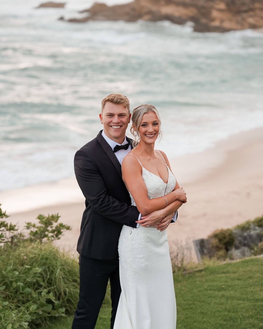 Editorial wedding photography at Sorrento Allsmiles, capturing timeless moments of a couple during their wedding day.