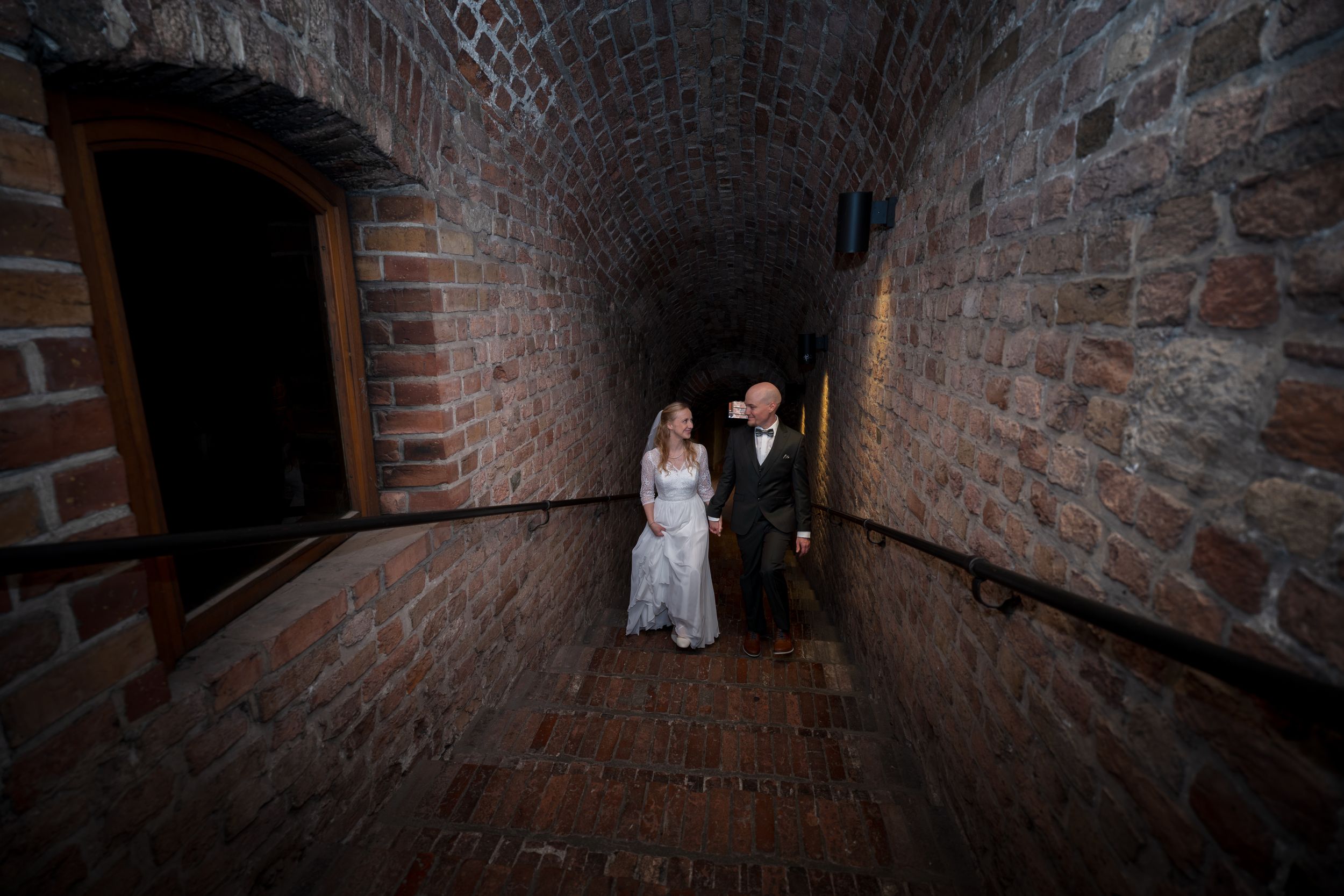Brautpaar Shooting in der Zitadelle Spandau mit historischer Kulisse