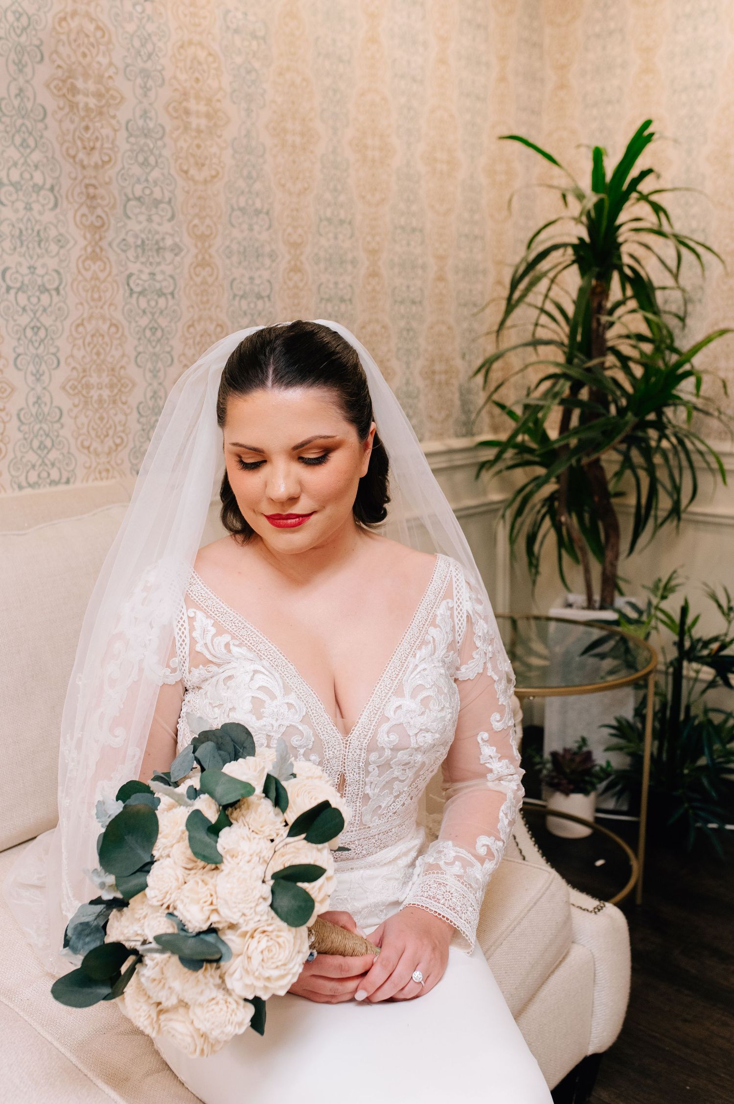 December 5th wedding ceremony at The Olde Mill Inn in New Jersey
