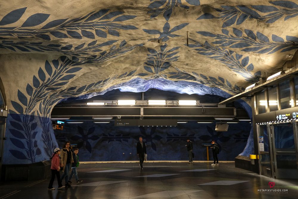 Metapixels Photography
Copyright Image 2025
Stockholm Metro Station Interior