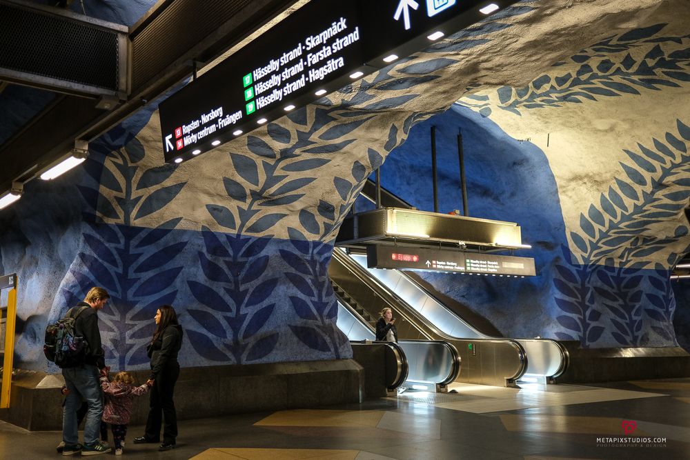 Metapixels Photography
Copyright Image 2025
Stockholm Metro Station Interior