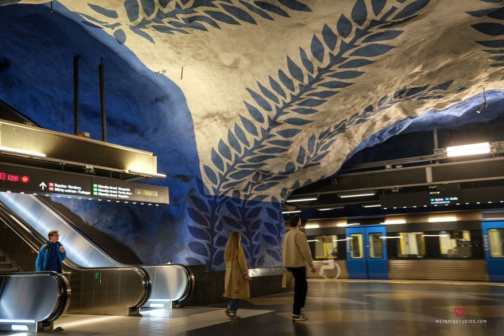 Metapixels Photography
Copyright Image 2025
Stockholm Metro Station Interior