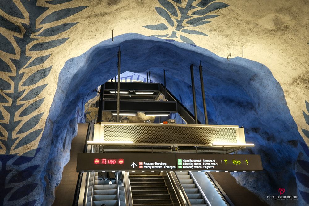 Metapixels Photography
Copyright Image 2025
Stockholm Metro Station Interior
