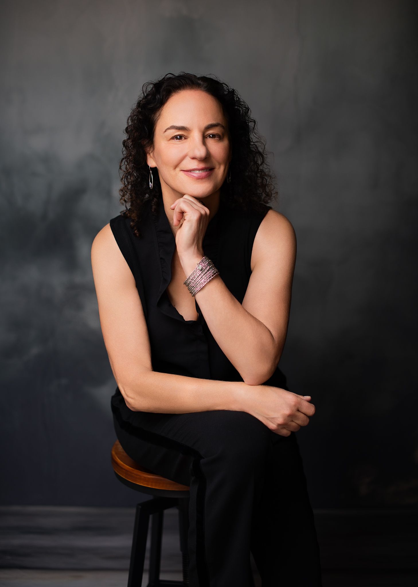 Beauty portrait of a woman created by Yulia Ordaz in Seattle photo studio
