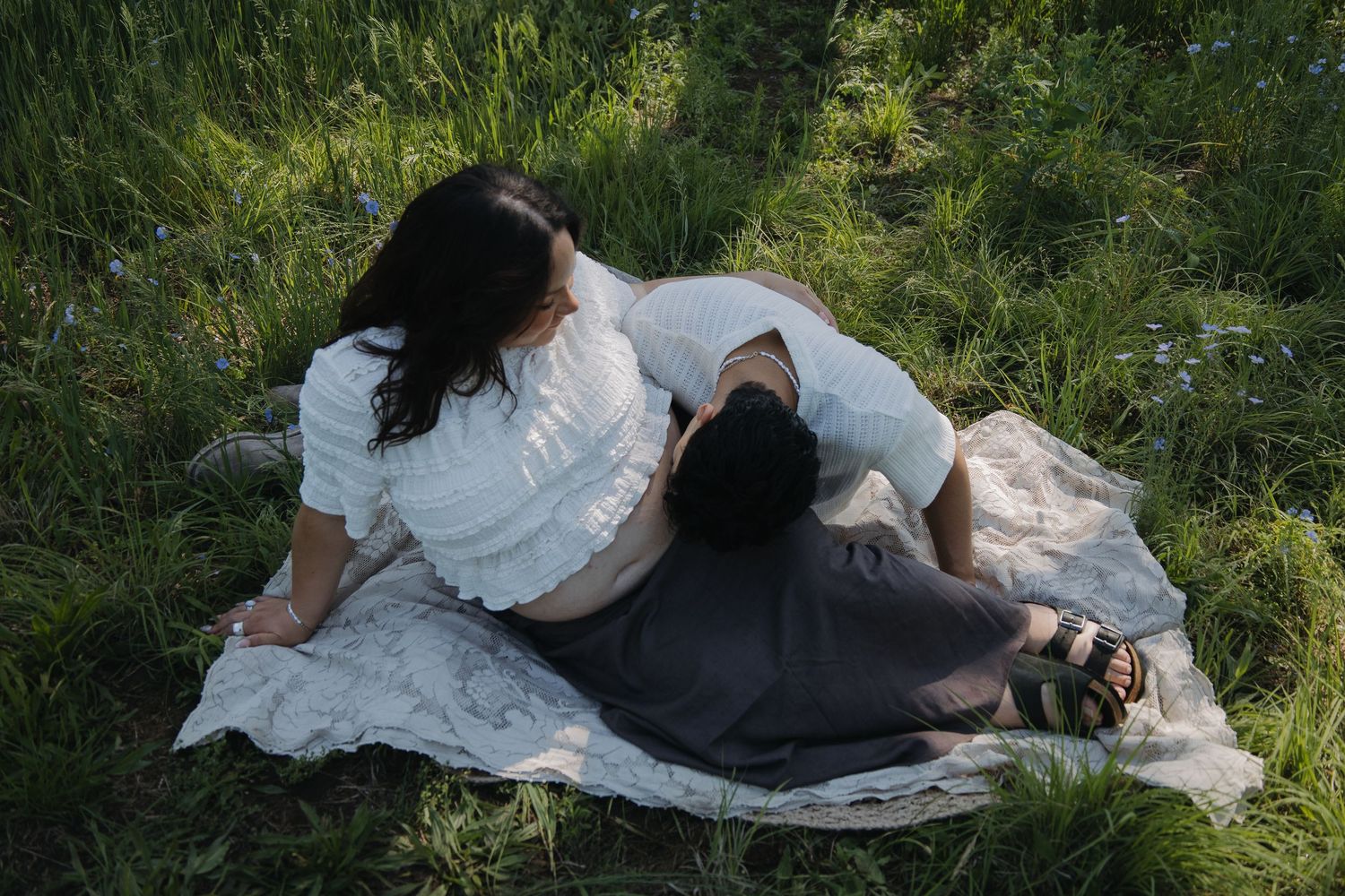 Summer maternity shoot