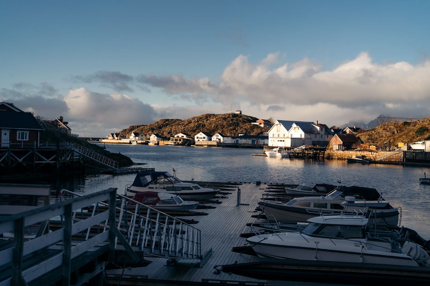 port de skrova en norvège