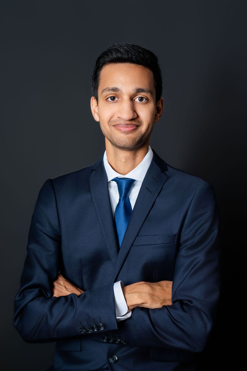 profile photo with black background
