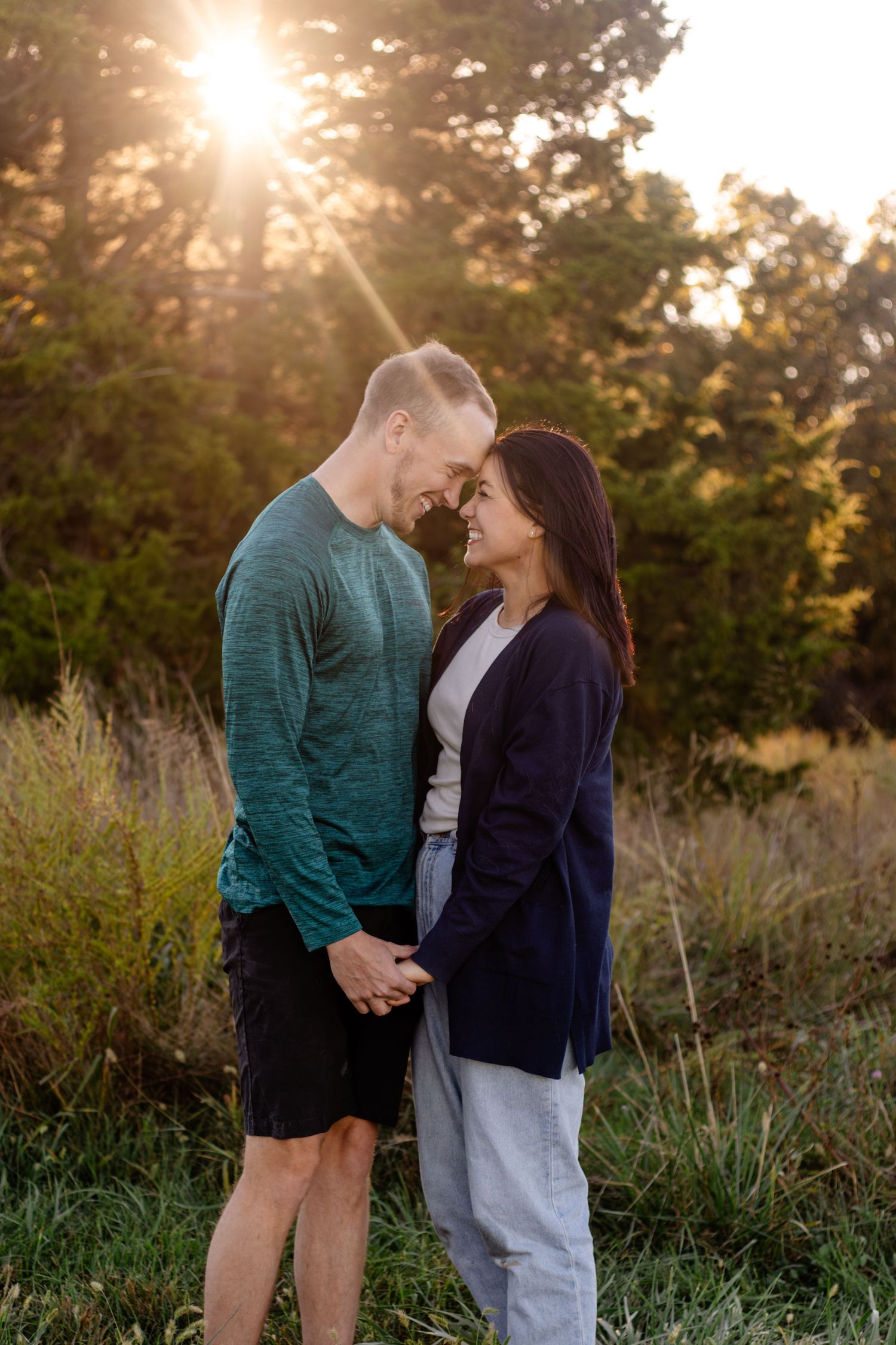 Outdoor couple photo