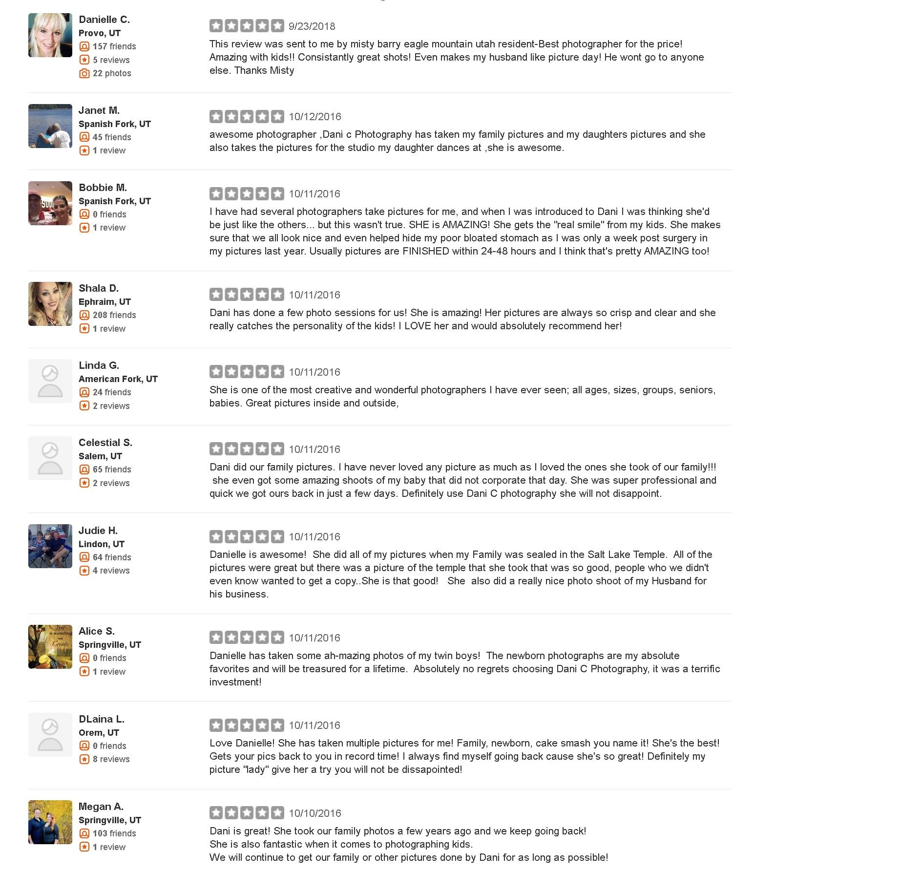 A series of social media comments and replies displayed in a light-colored interface with profile avatars on the left side.