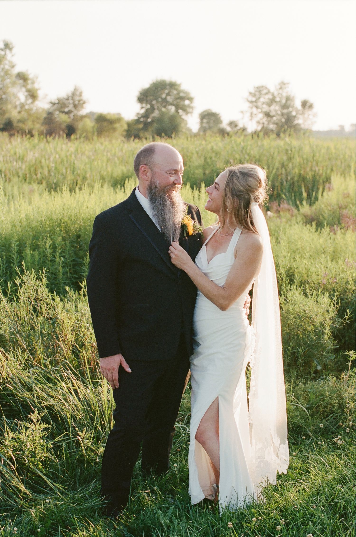 Grand Rapids MI film wedding photographers Grand Rapids vintage film photography analog photographer in Michigan fine art 35mm film weddings