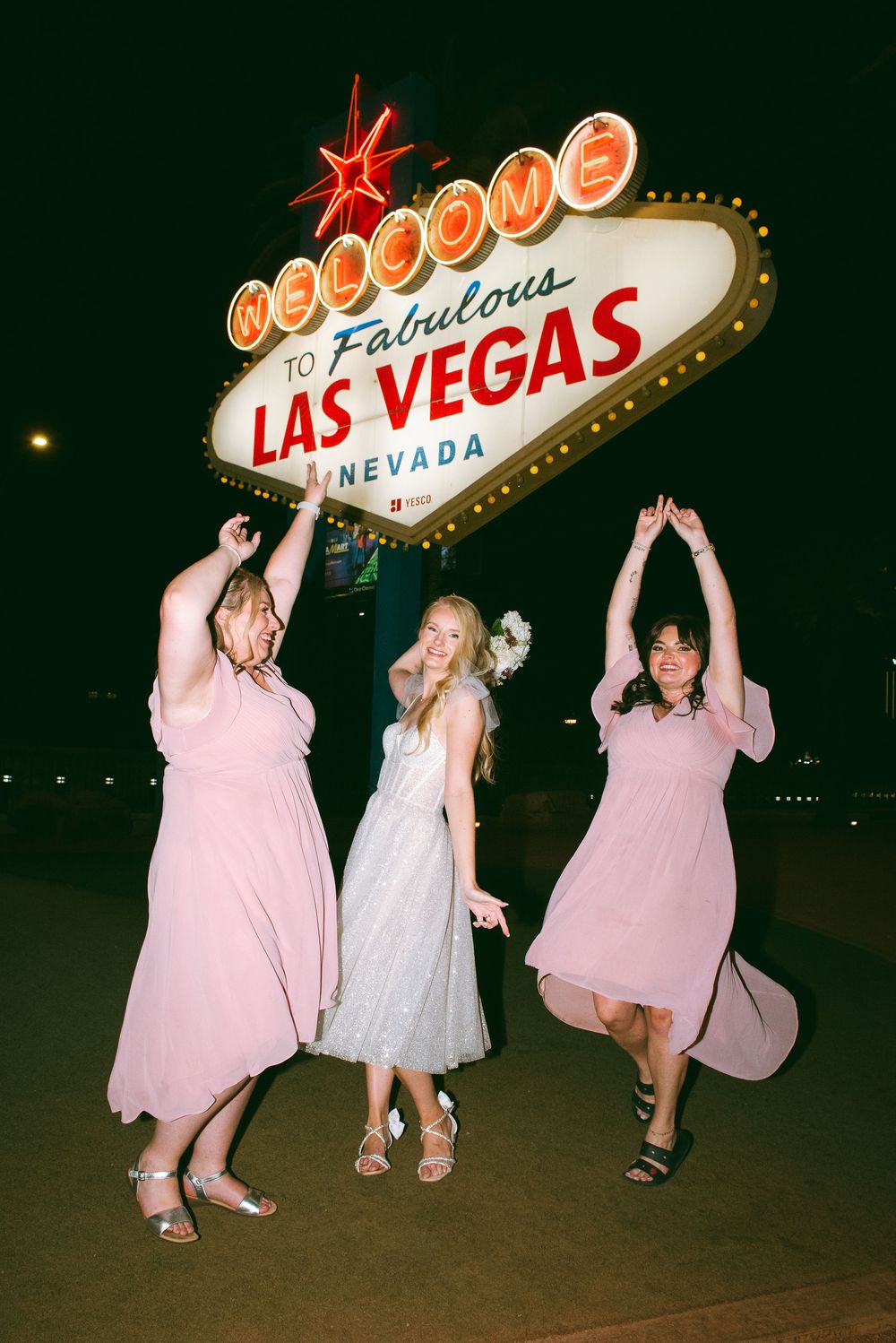 Las Vegas Night elopement