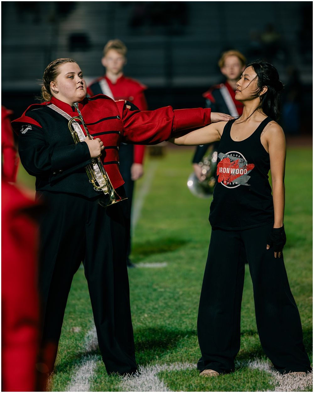 Marching Band Banners top 10 best Pictures Phoenix AZ Anjeanette Photography seniors AZMBA ABODA halftime performance photos
