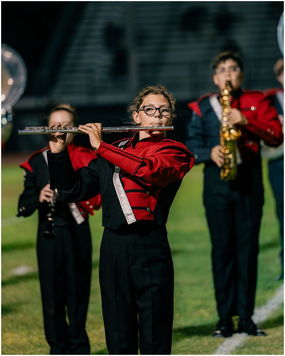 Marching Band Banners top 10 best Pictures Phoenix AZ Anjeanette Photography seniors AZMBA ABODA halftime performance photos