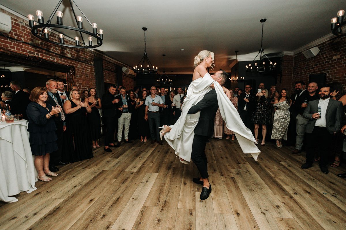 bride dancing.