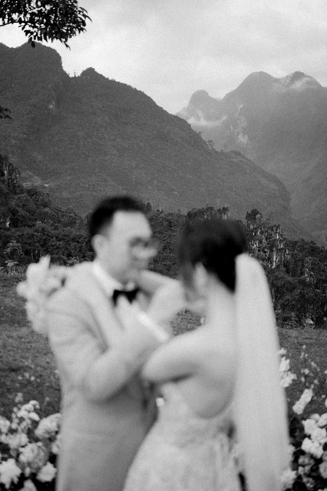 Ha Giang Elopement Wedding Mountain View