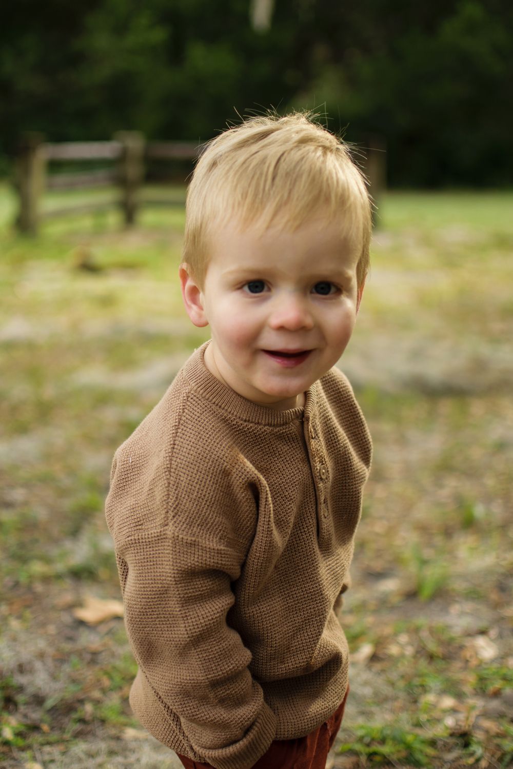 photo of toddler in New Port Richey park