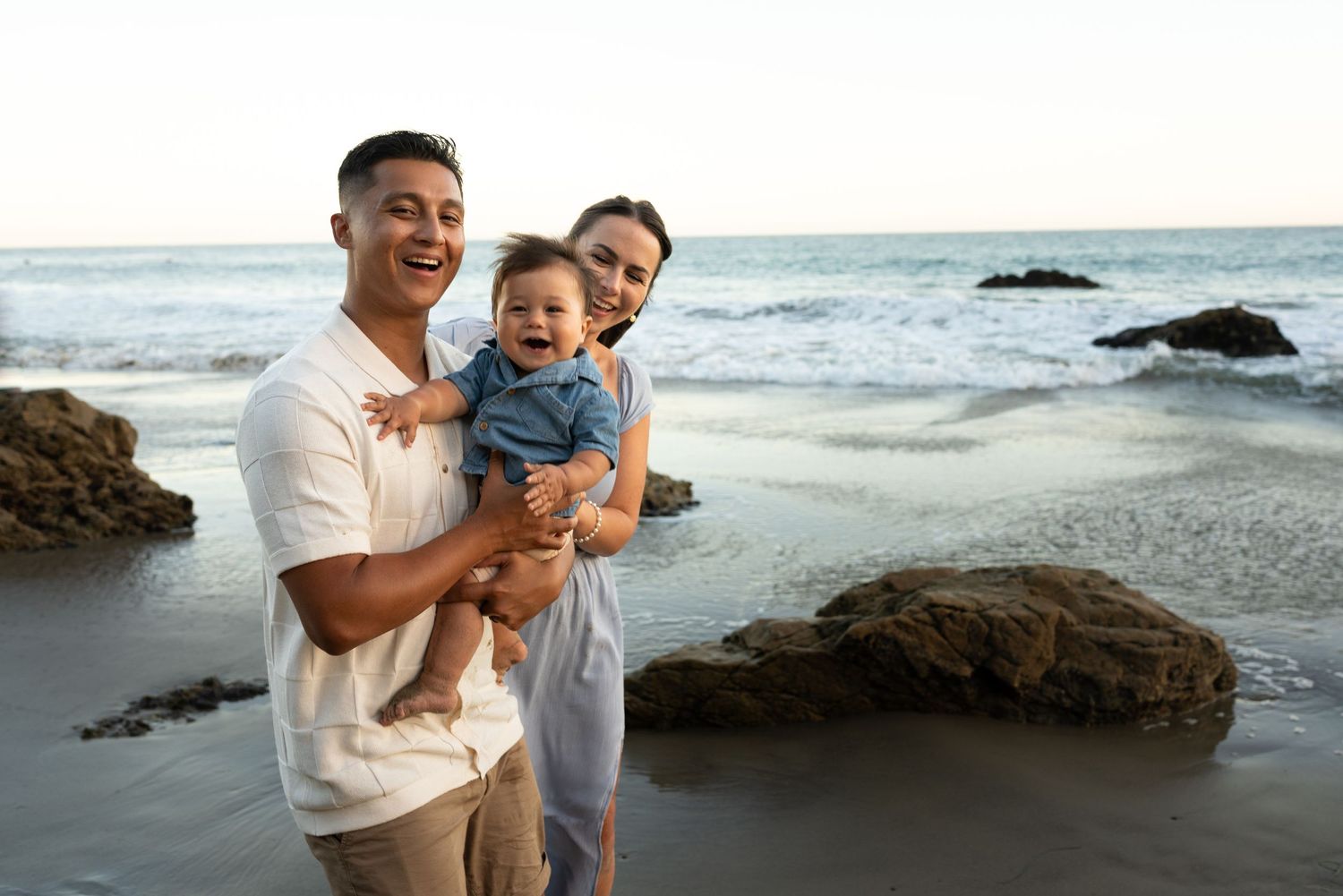 Family photography by The Iconic Photograph. El Matador State Beach, CA.