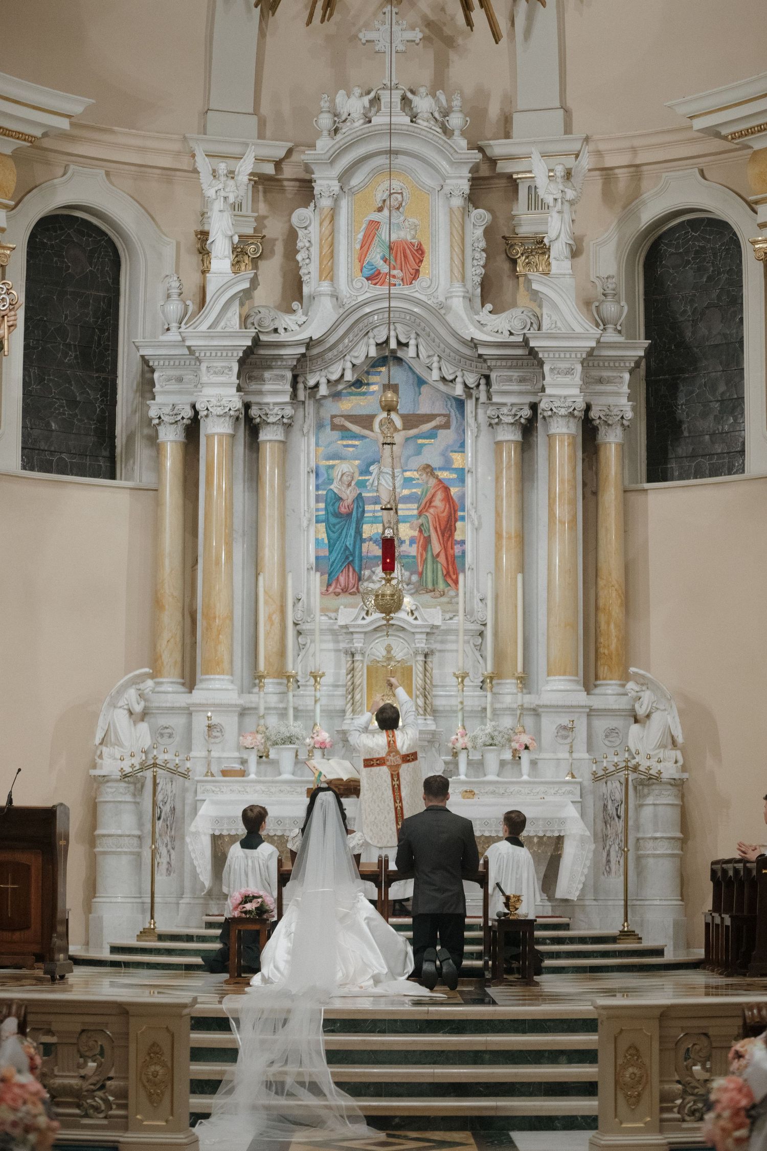 Wedding photo in St. Paul, MN