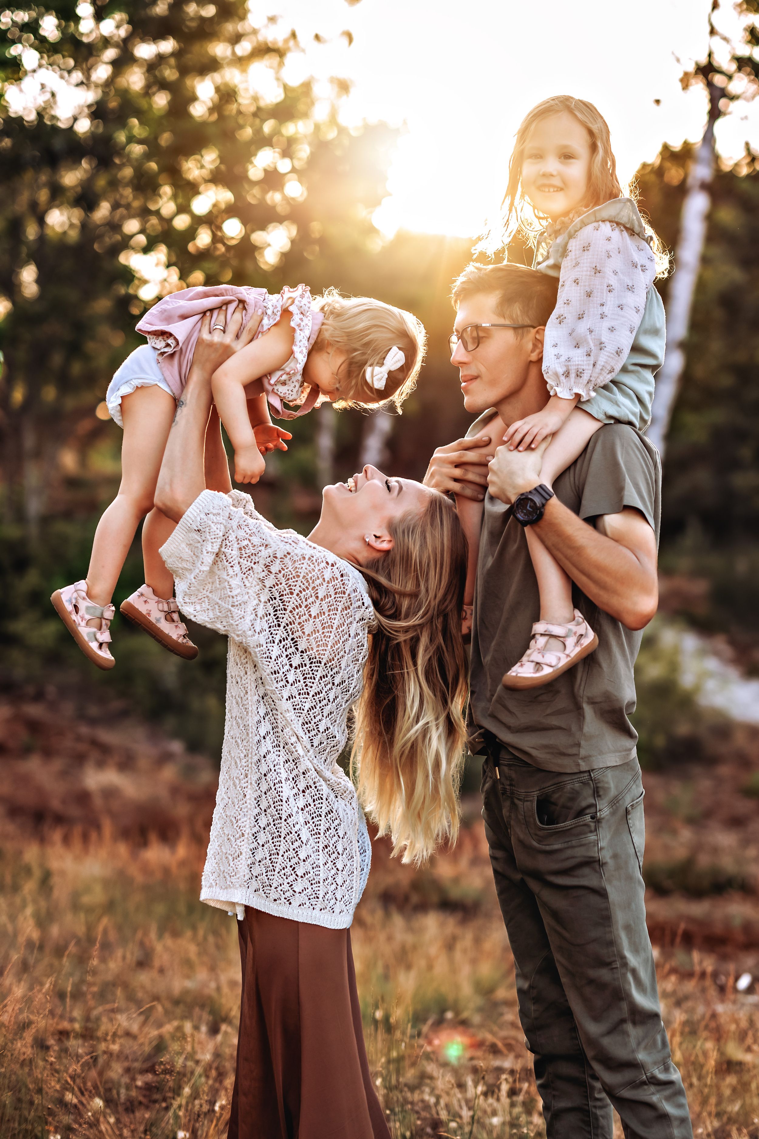 Familienfotoshooting in ganzen NRW