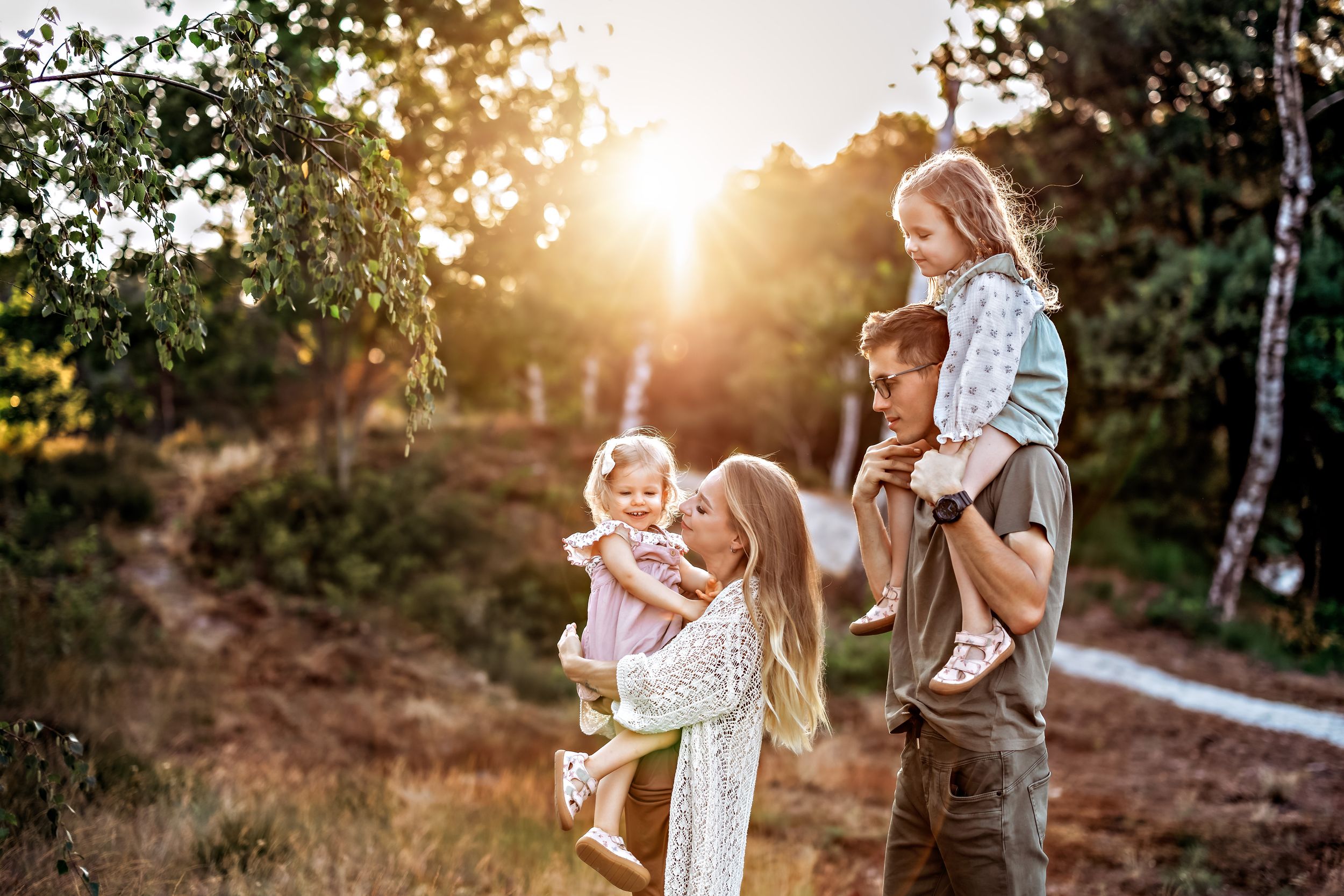 Familienfotoshooting in ganzen NRW, Outdoorshooting mit Kinder