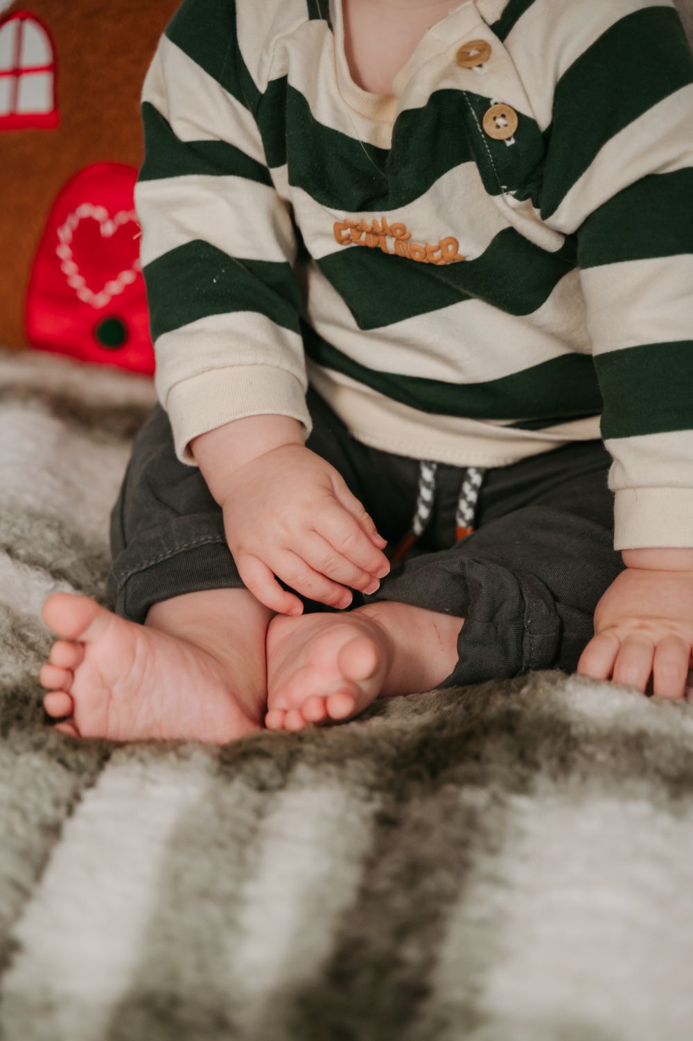 Fotograaf Moerbeke Waasland  - Cosy Christmas kerstminishoot gezin kinderen zwangerschap