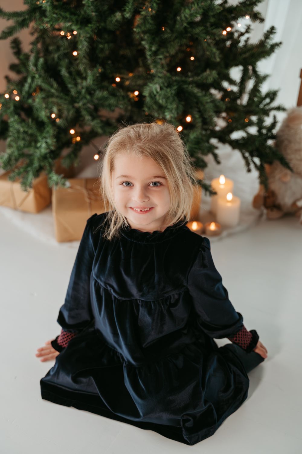 Fotograaf Moerbeke Waasland  - Cosy Christmas kerstminishoot gezin kinderen zwangerschap