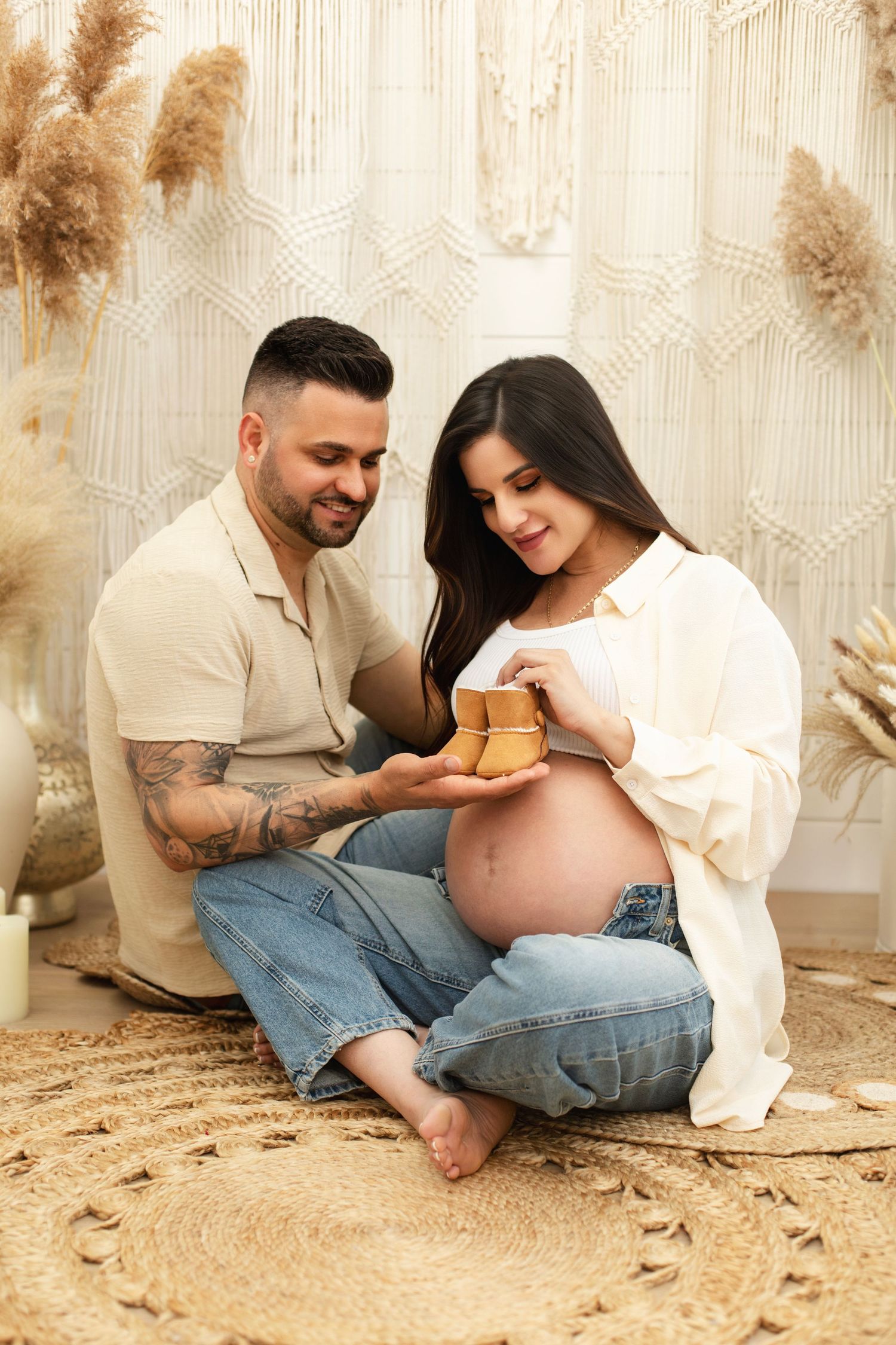Photo  maternité en studio - Québec