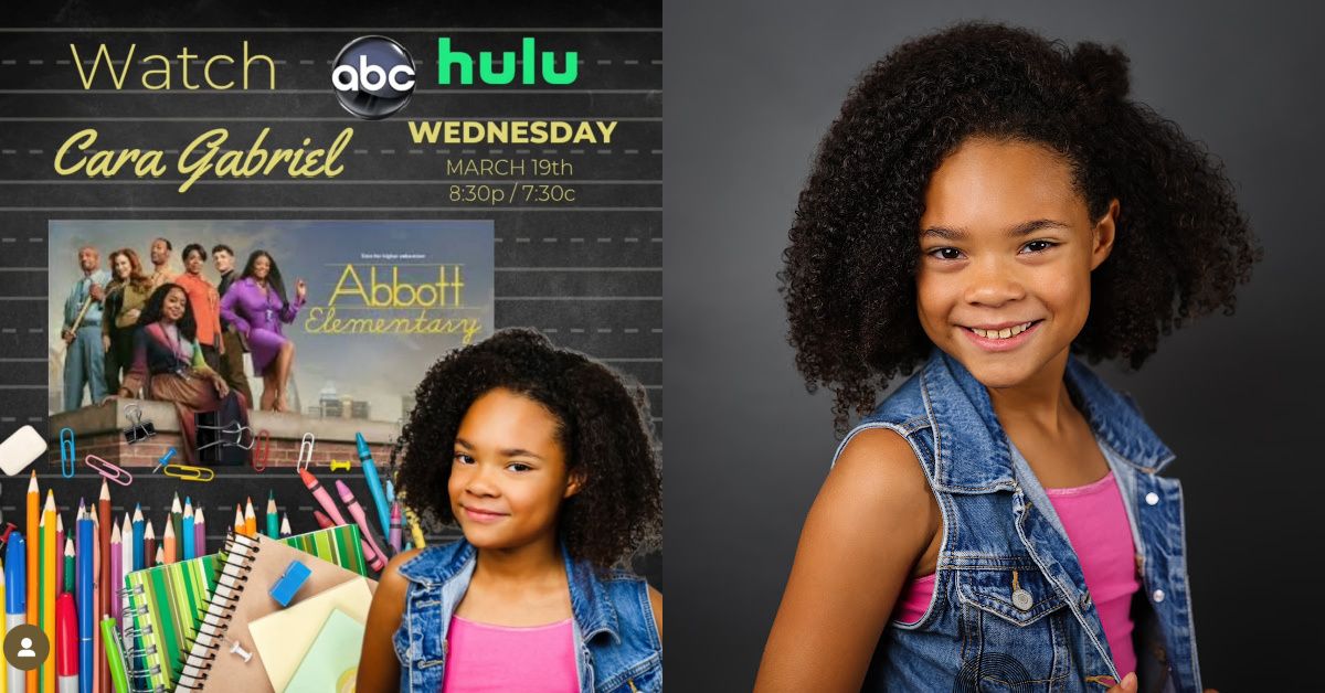 Client Headshot Lands a Co-starring role on Abbott Elementary -  Cara Gabriel 
LA DDO Talent 
Best Headshot photograher near me