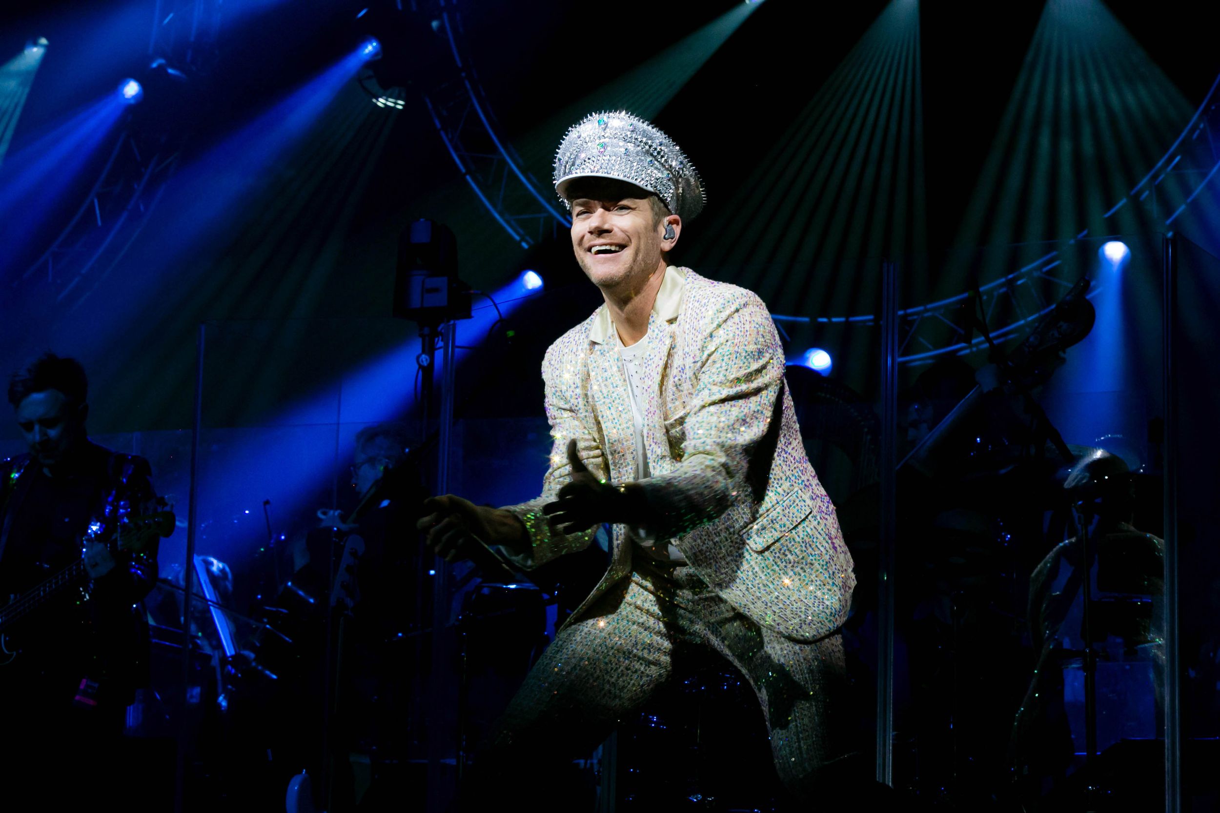 Celebrating the music of Elton John med Peter Johansson och Norrköping symfoniorkester. Fotograf Rebecca Nordin. Linköping. SAAB arena.