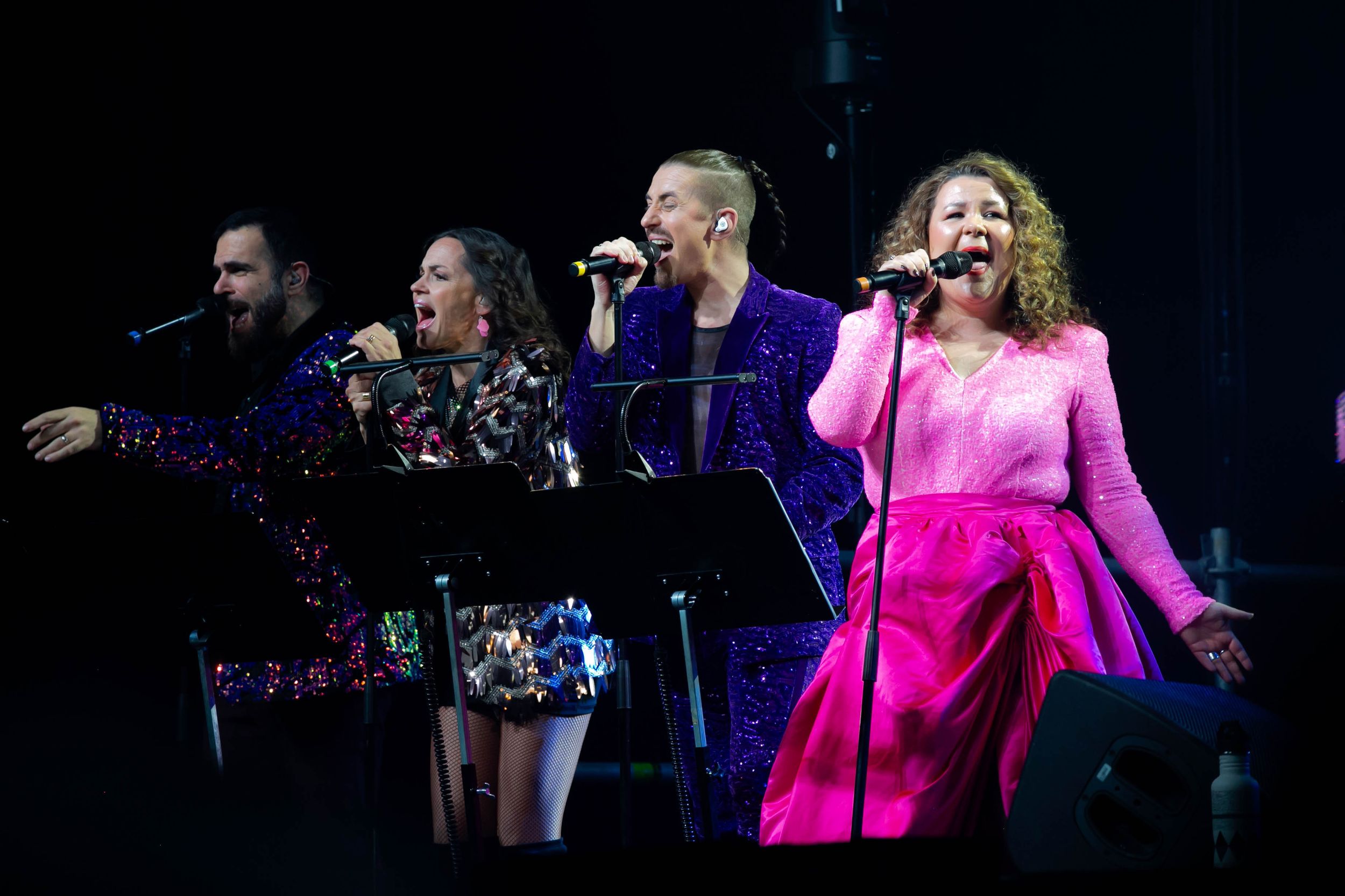Celebrating the music of Elton John med Peter Johansson och Norrköping symfoniorkester. Fotograf Rebecca Nordin. Linköping. SAAB arena.
