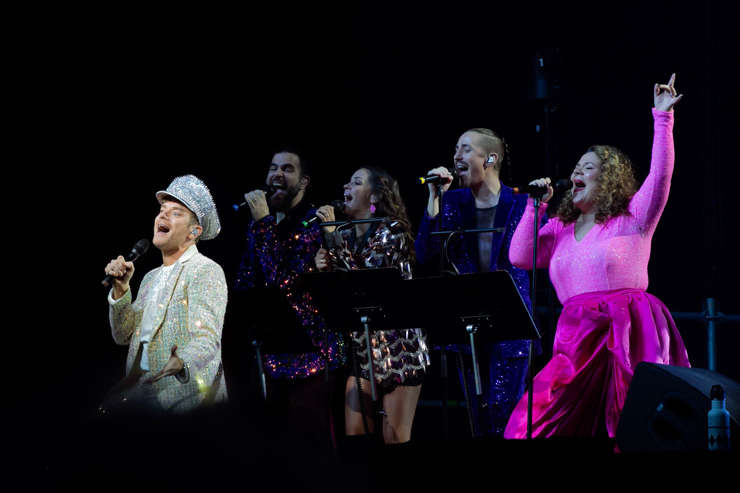 Celebrating the music of Elton John med Peter Johansson och Norrköping symfoniorkester. Fotograf Rebecca Nordin. Linköping. SAAB arena.