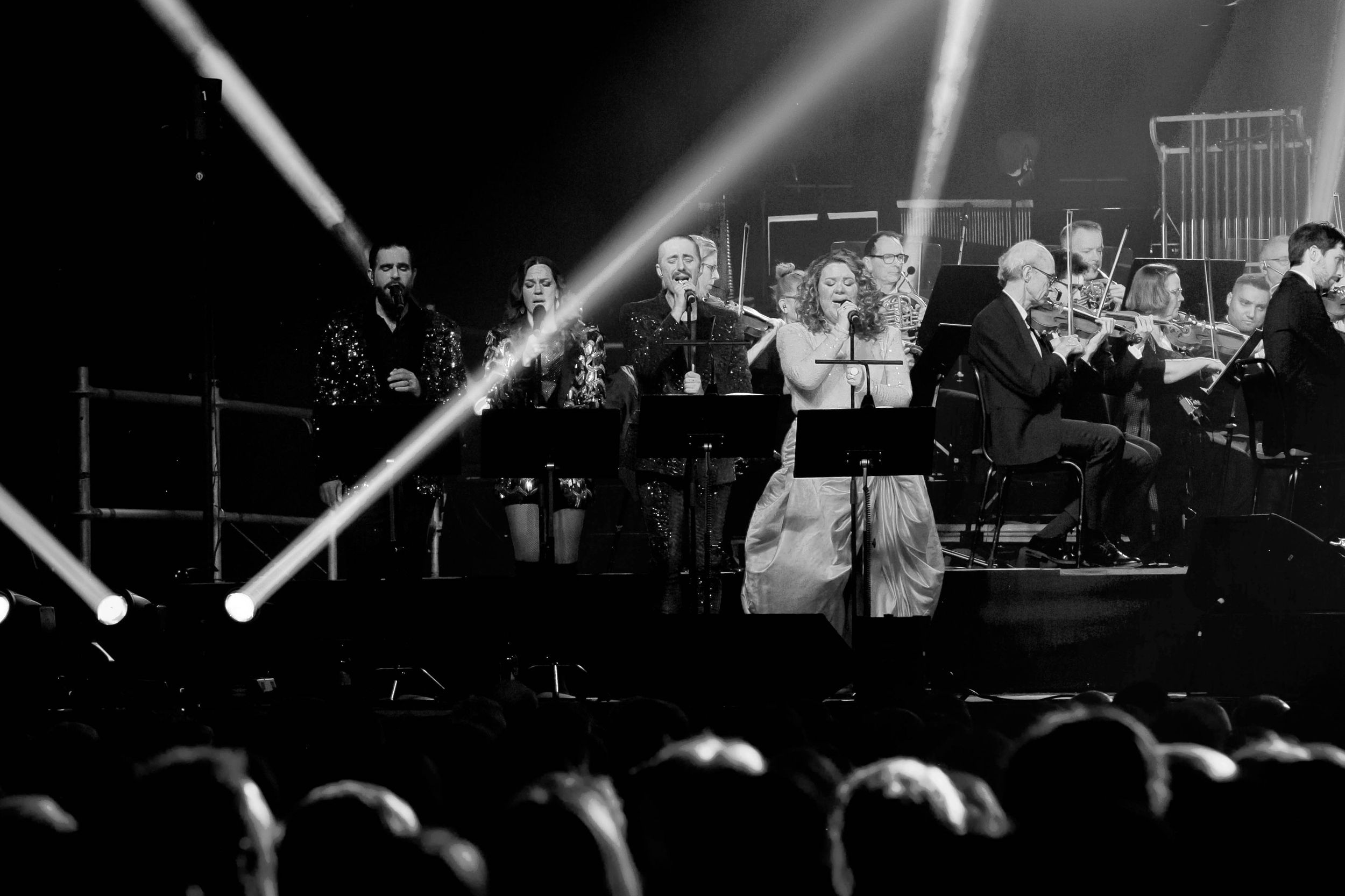 Celebrating the music of Elton John med Peter Johansson och Norrköping symfoniorkester. Fotograf Rebecca Nordin. Linköping. SAAB arena.