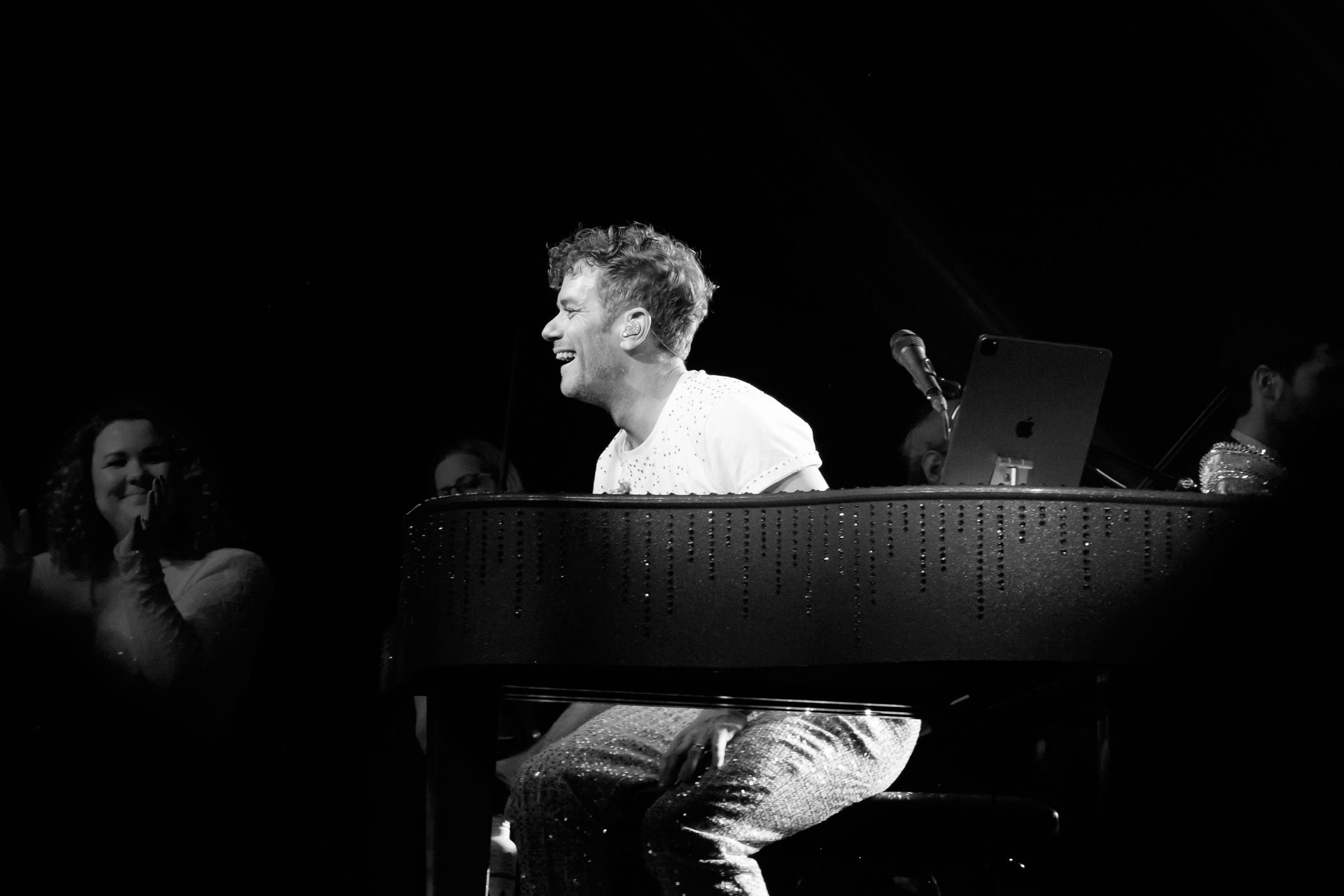 Celebrating the music of Elton John med Peter Johansson och Norrköping symfoniorkester. Fotograf Rebecca Nordin. Linköping. SAAB arena.