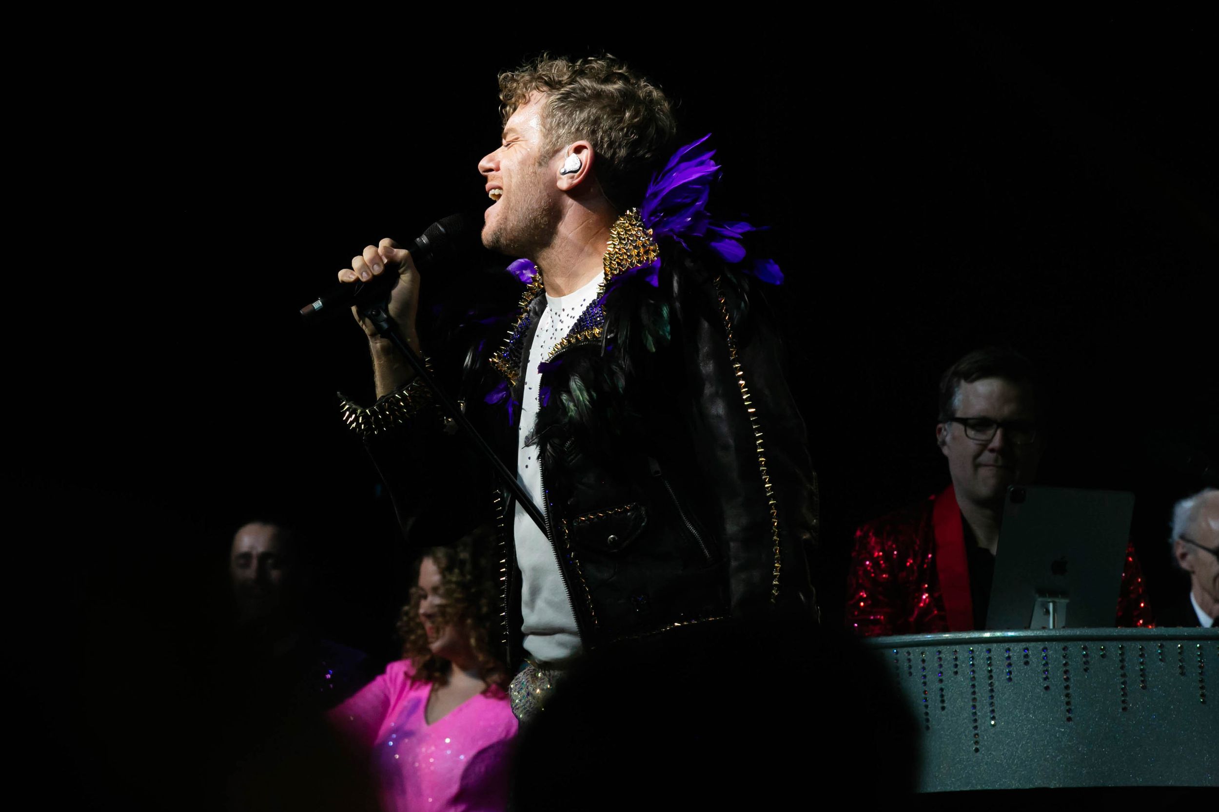 Celebrating the music of Elton John med Peter Johansson och Norrköping symfoniorkester. Fotograf Rebecca Nordin. Linköping. SAAB arena.