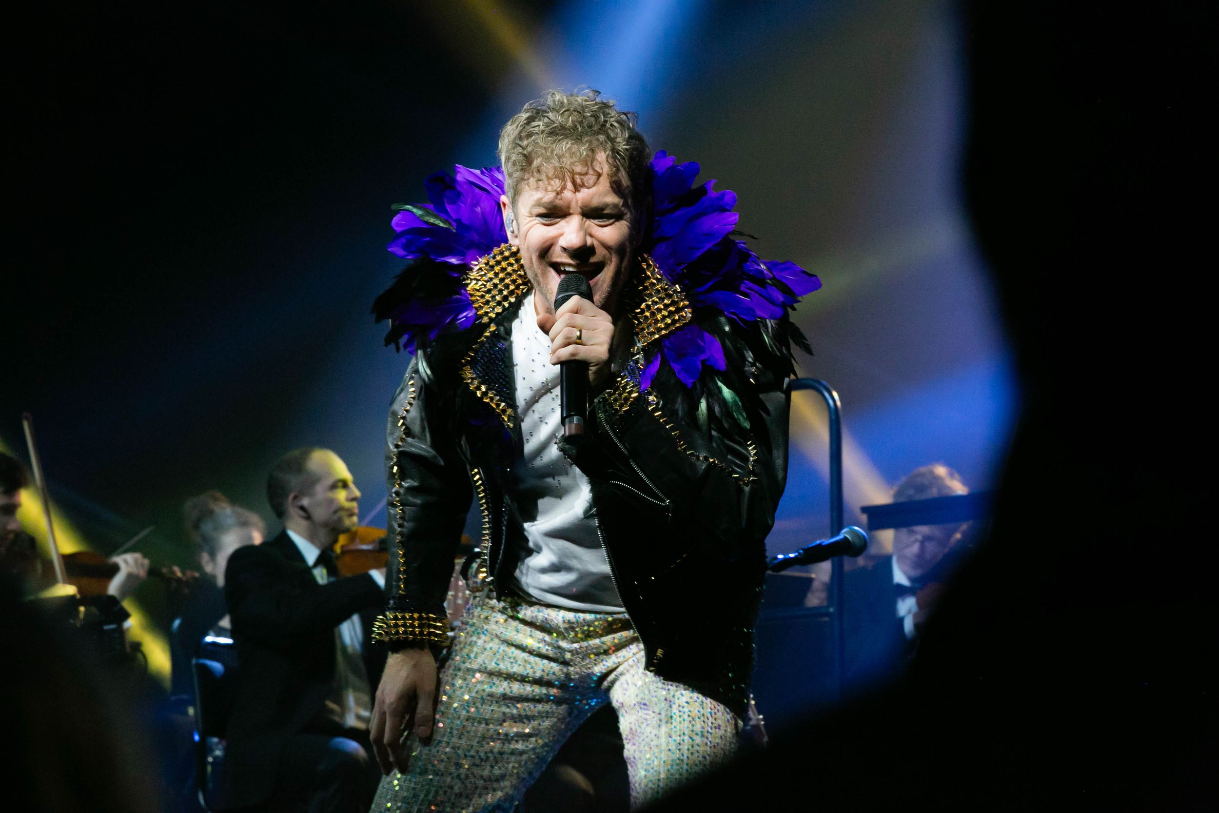 Celebrating the music of Elton John med Peter Johansson och Norrköping symfoniorkester. Fotograf Rebecca Nordin. Linköping. SAAB arena.