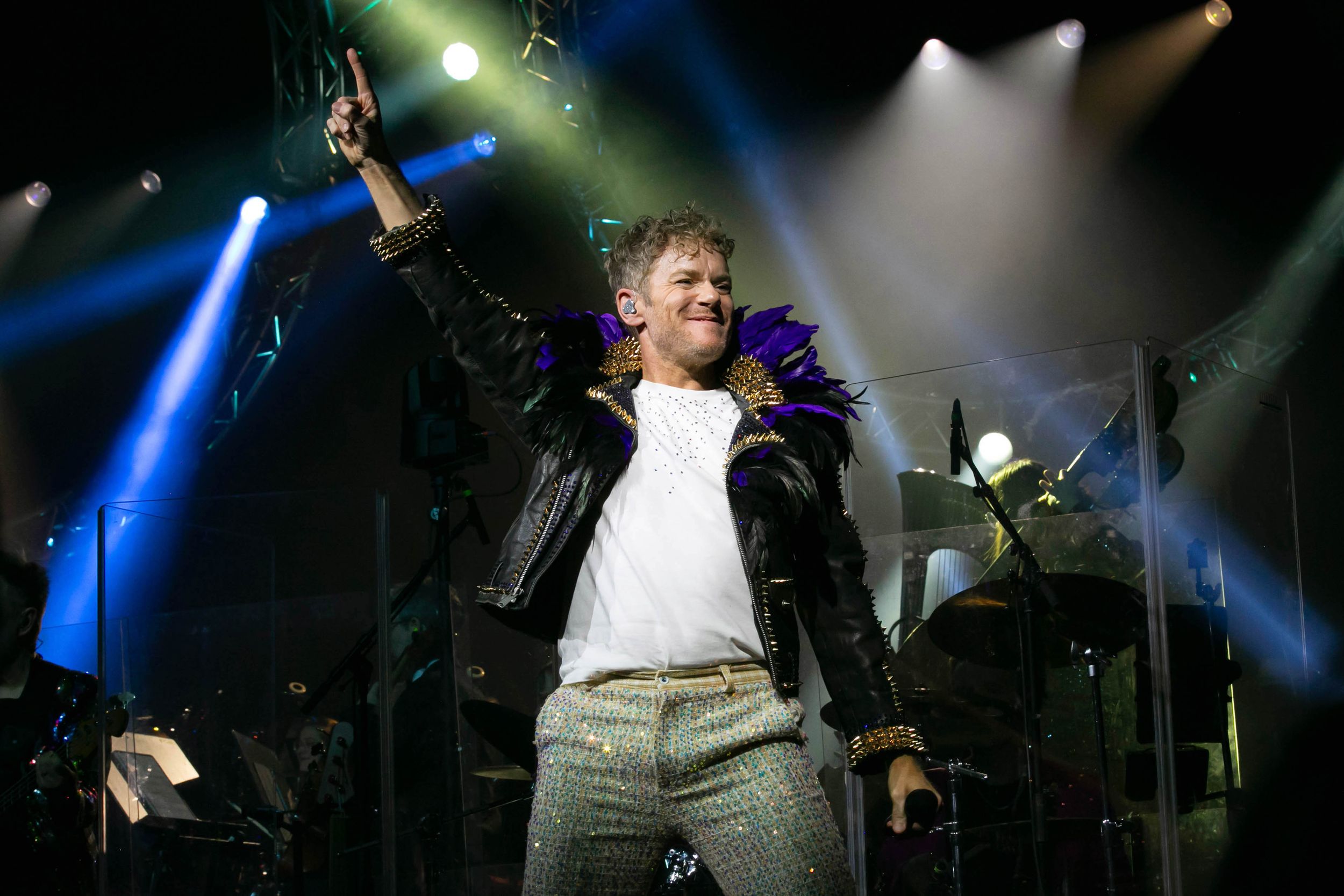 Celebrating the music of Elton John med Peter Johansson och Norrköping symfoniorkester. Fotograf Rebecca Nordin. Linköping. SAAB arena.