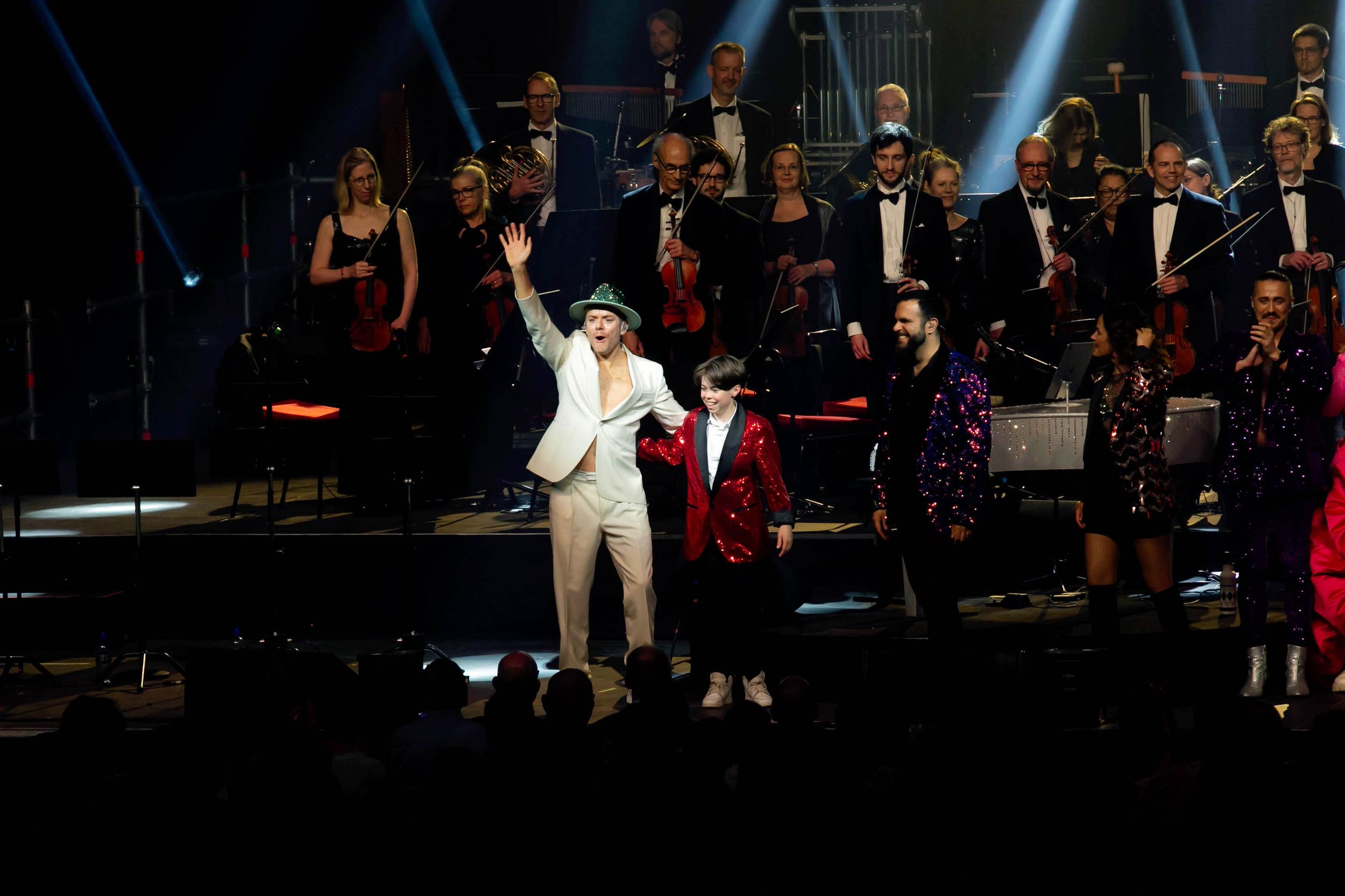 Celebrating the music of Elton John med Peter Johansson och Norrköping symfoniorkester. Fotograf Rebecca Nordin.