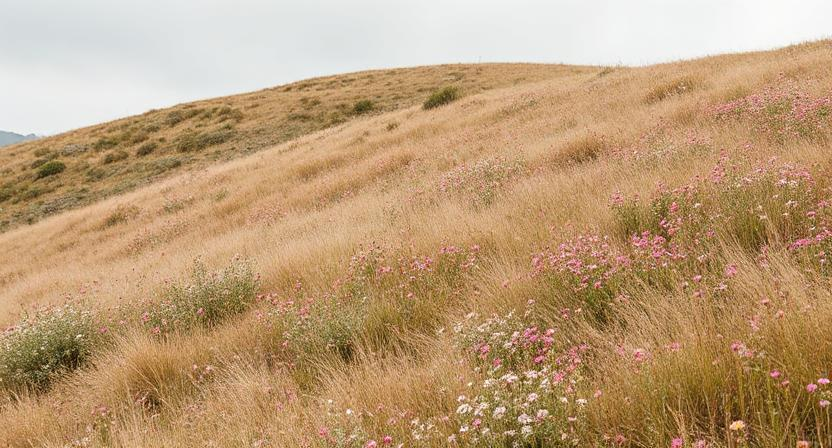 Meadow of wildflowers