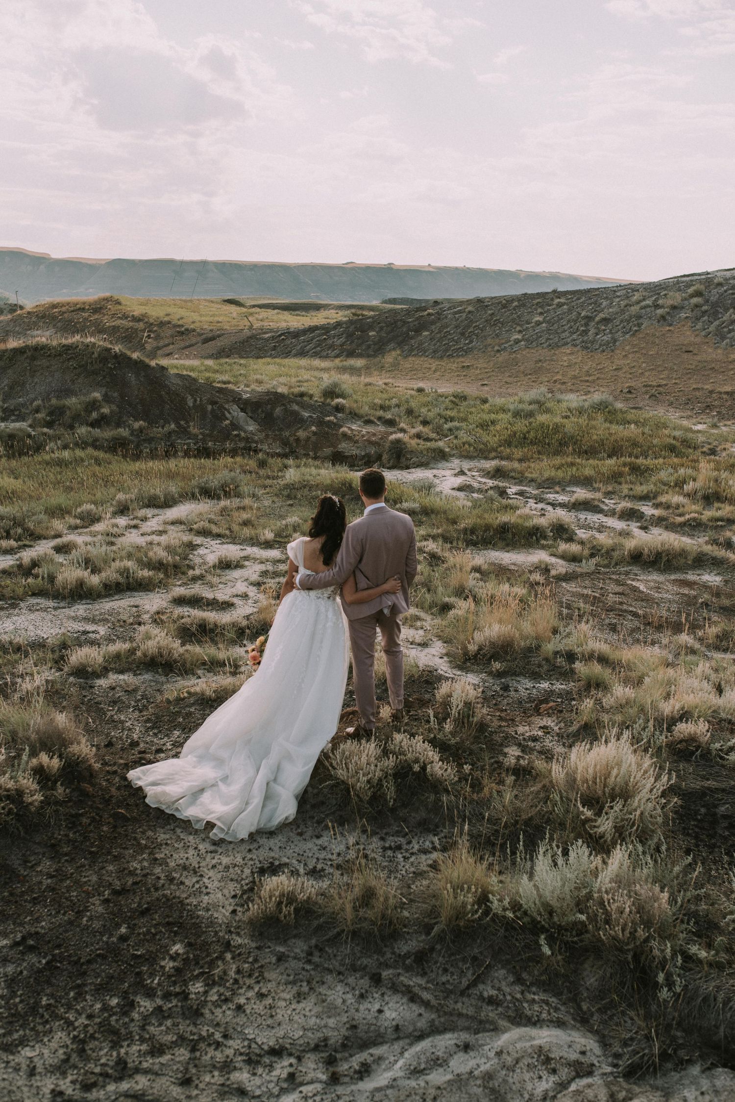 The Little Church Wedding at Drumheller Alberta